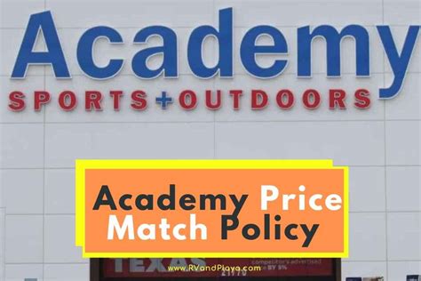 Academy Price Matching Policy